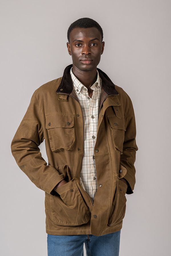 Waxed Denilson Belt Camel