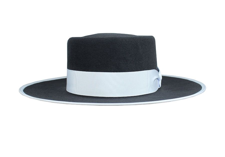 Sombrero Garrocha Marengo Cinta Blanca