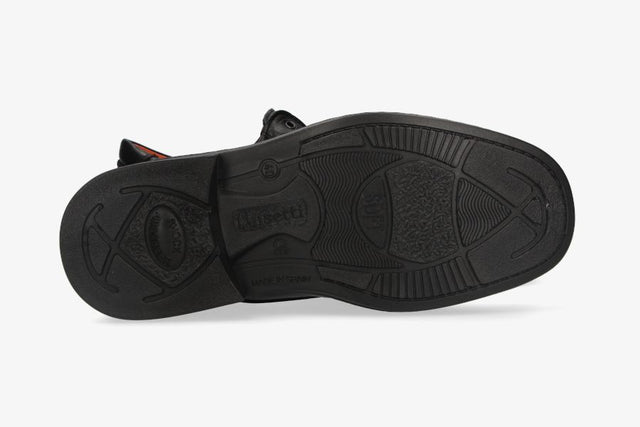 Black Blucher Bordon