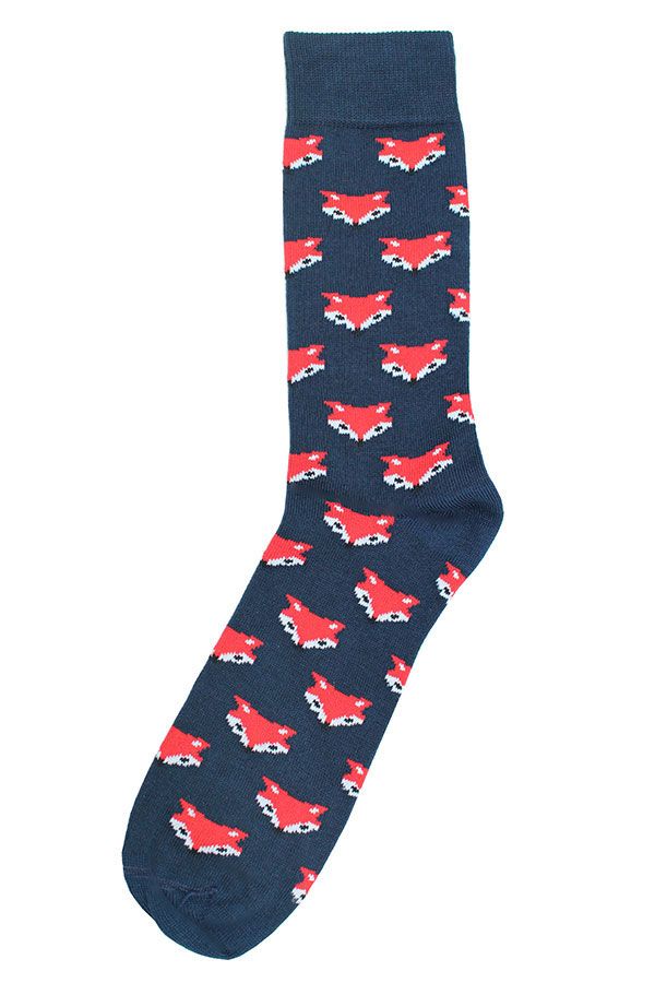 Calcetín Marino Zorro Rojo