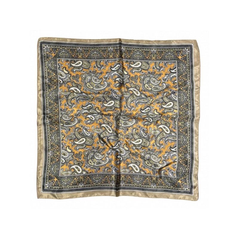 Écharpe marron avec cachemire