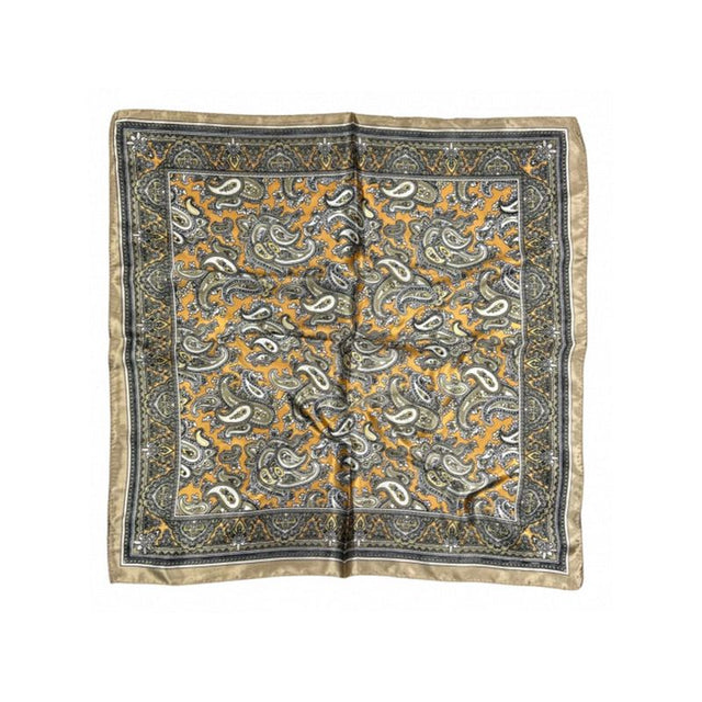 Écharpe marron avec cachemire