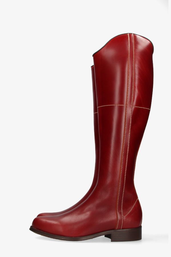 Bota Hípica Cremallera Cereza Valverde del Camino