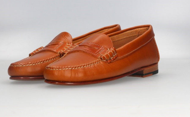 Moccasin with Natural Cowhide Mask