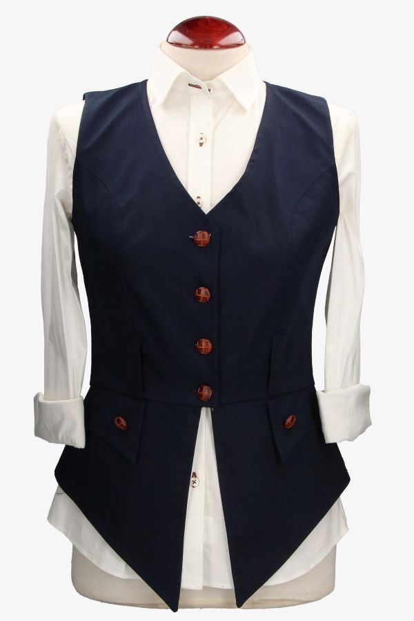 Diana Navy Blue Vest