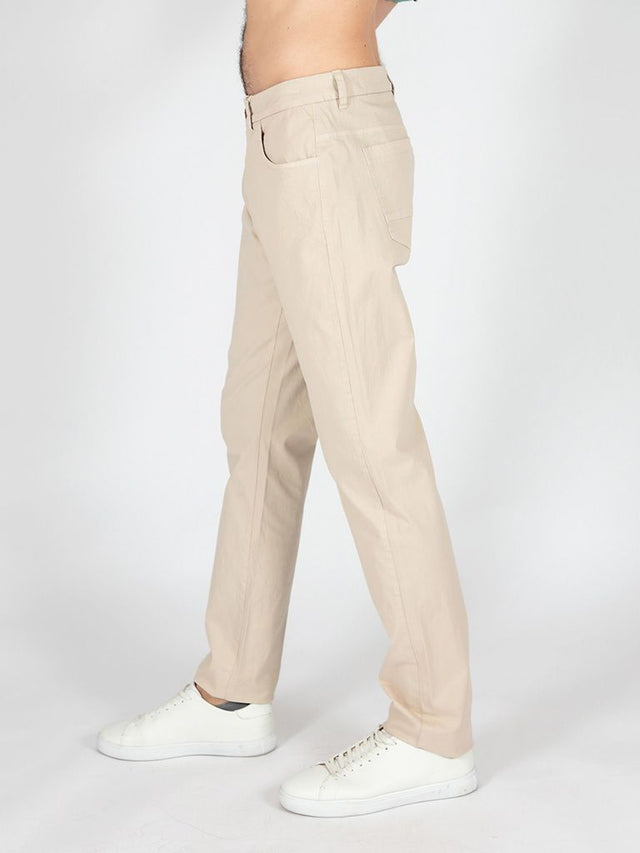 Pantalón 5Pock Beige