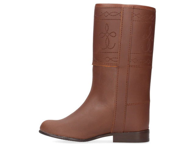 Valverde del Camino open-toed children's boot