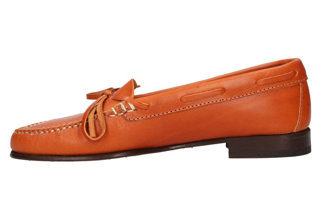 Women's Leather Bow Moccasin