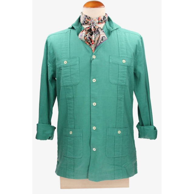 Green Cuban Shirt