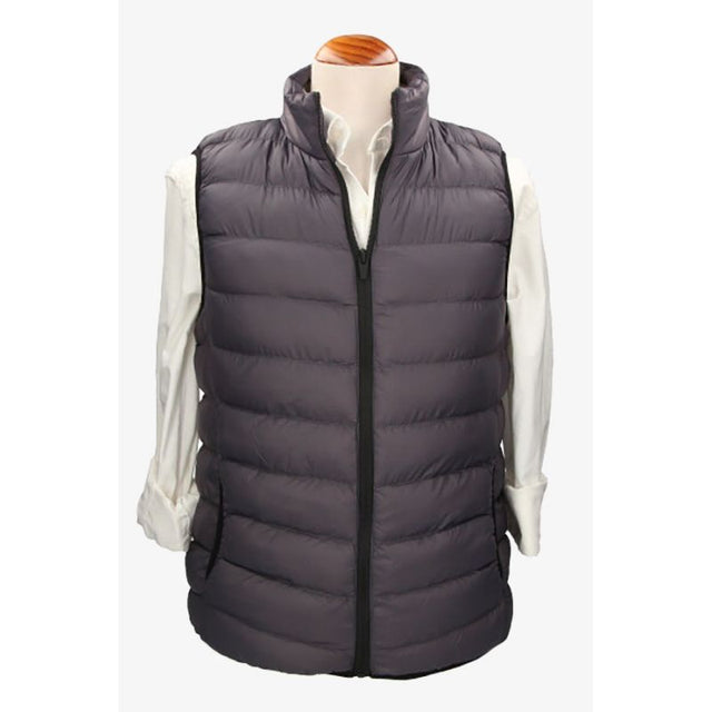 Gilet matelassé gris