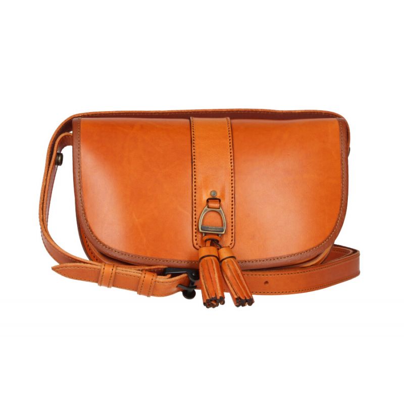 Waist Bag with Natural Cowhide Strap and Cairel Valverde del Camino Ornament