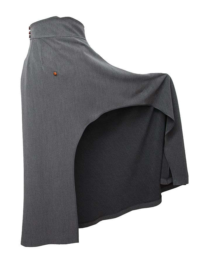 Grey Safety Riding Skirt