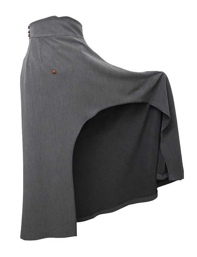 Grey Safety Riding Skirt