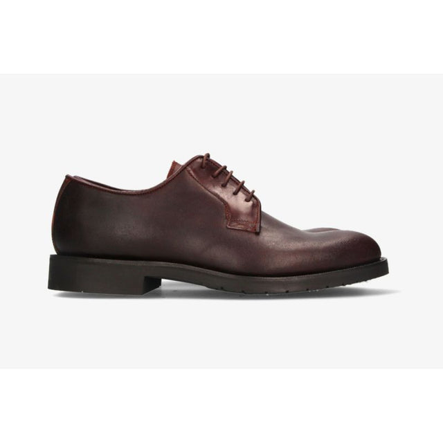 Plain brown calfskin Blucher Valverde del Camino