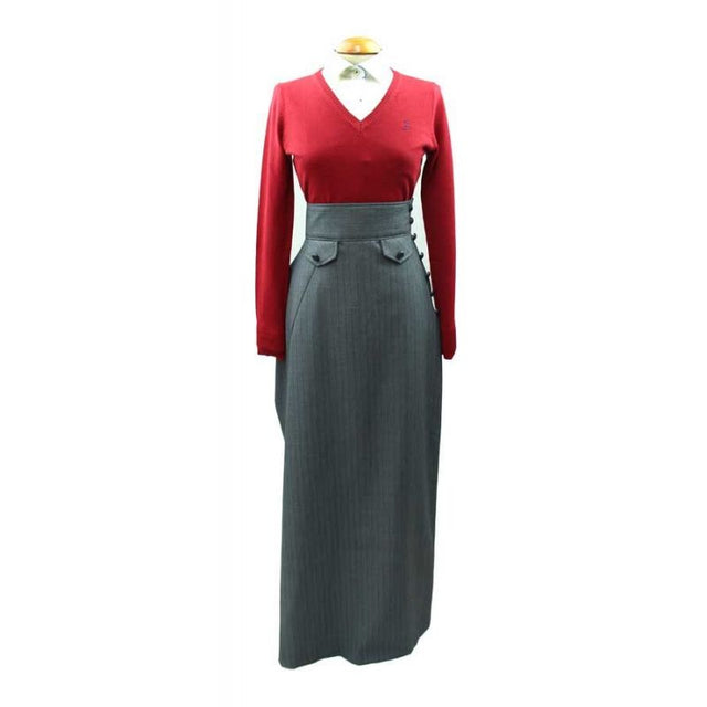 Blue Tapetas Amazon Skirt