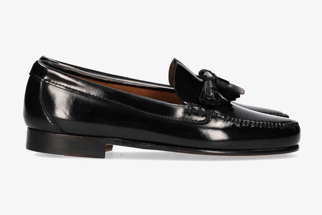 Black Tassel Loafer