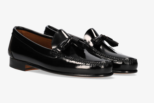 Black Tassel Loafer