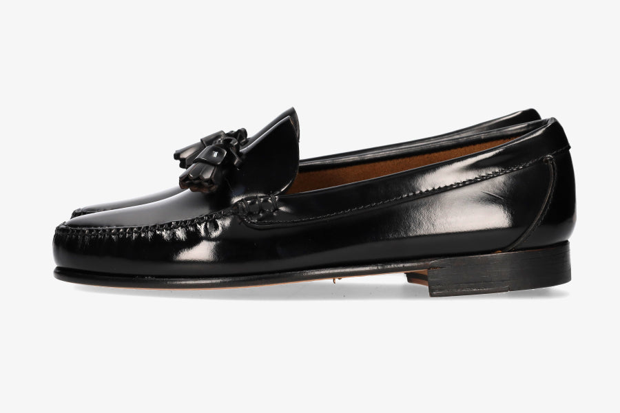 Black Tassel Loafer