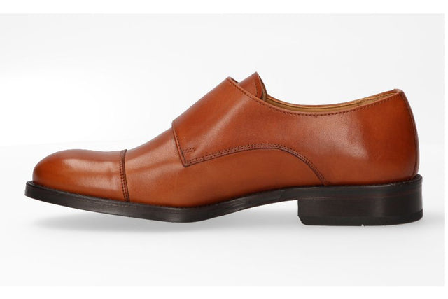 Double Buckle Leather Shoe