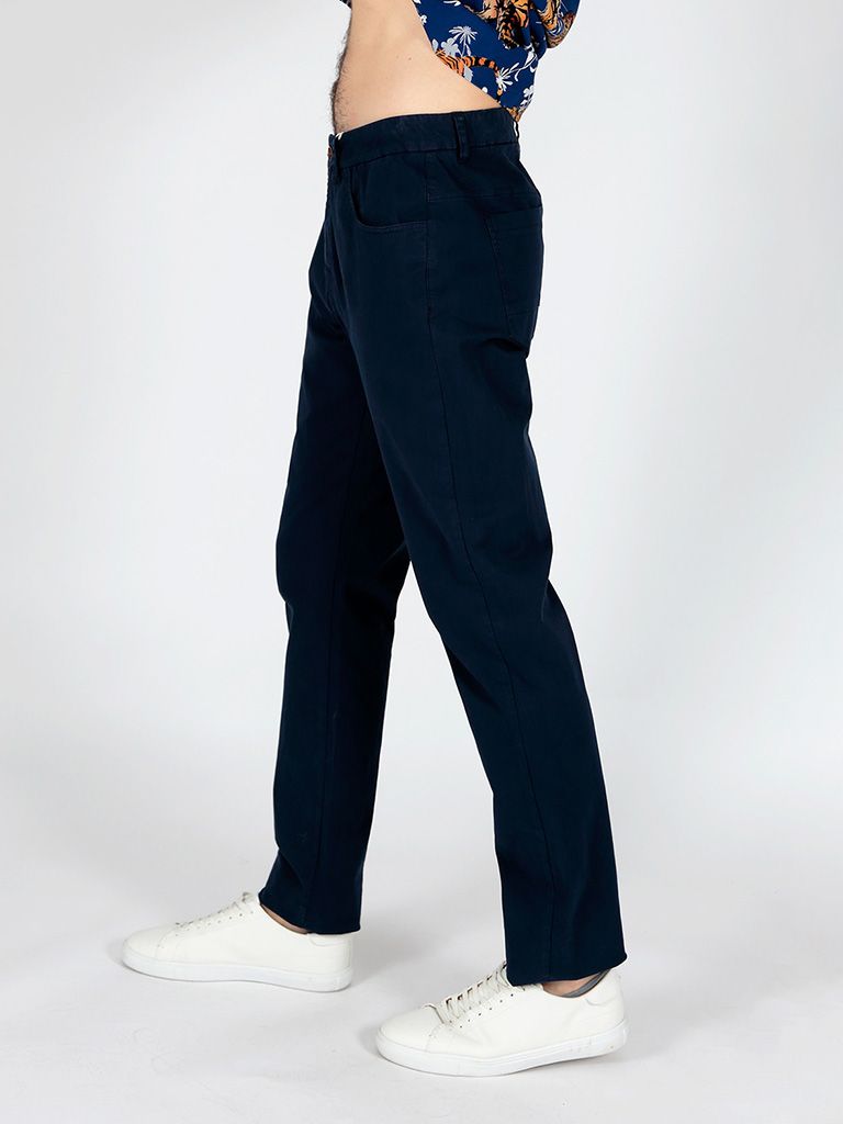 5Pock Navy Pants