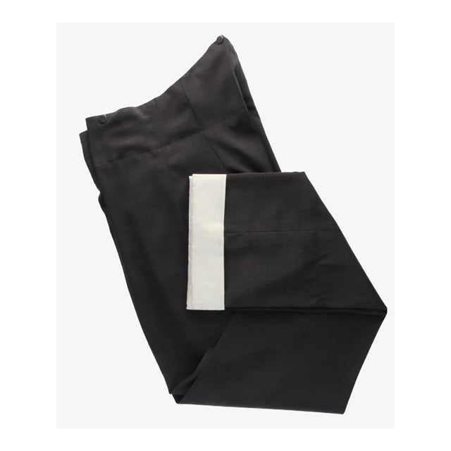 Unlined V-neck Calzona Menorca Charcoal Grey