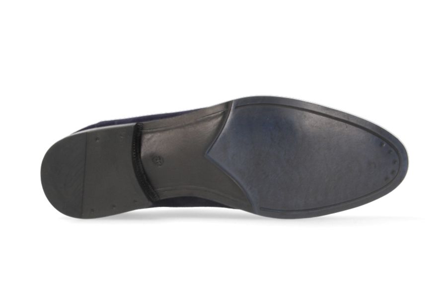 Blue Suede English Shoe