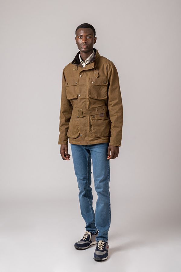 Waxed Denilson Belt Camel