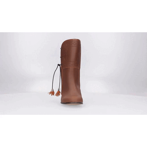 Valverde del Camino open-toed children's boot