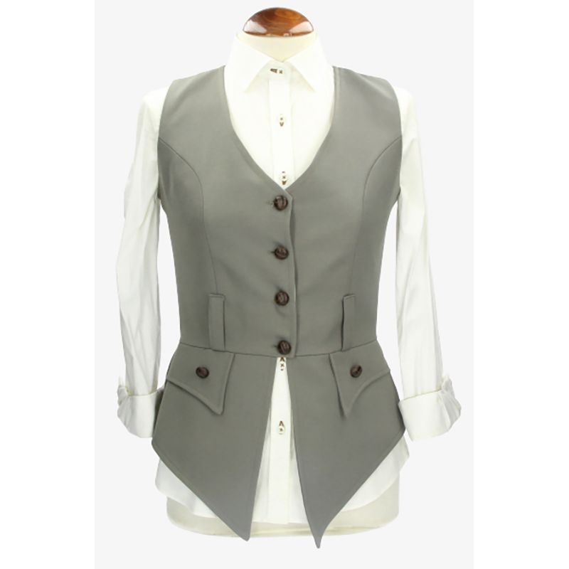 Chaleco Diana Kaki Claro
