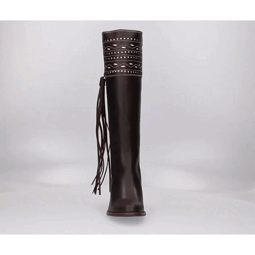 Bota cartujana con cremallera