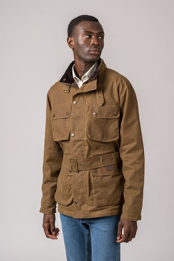 Waxed Denilson Belt Camel