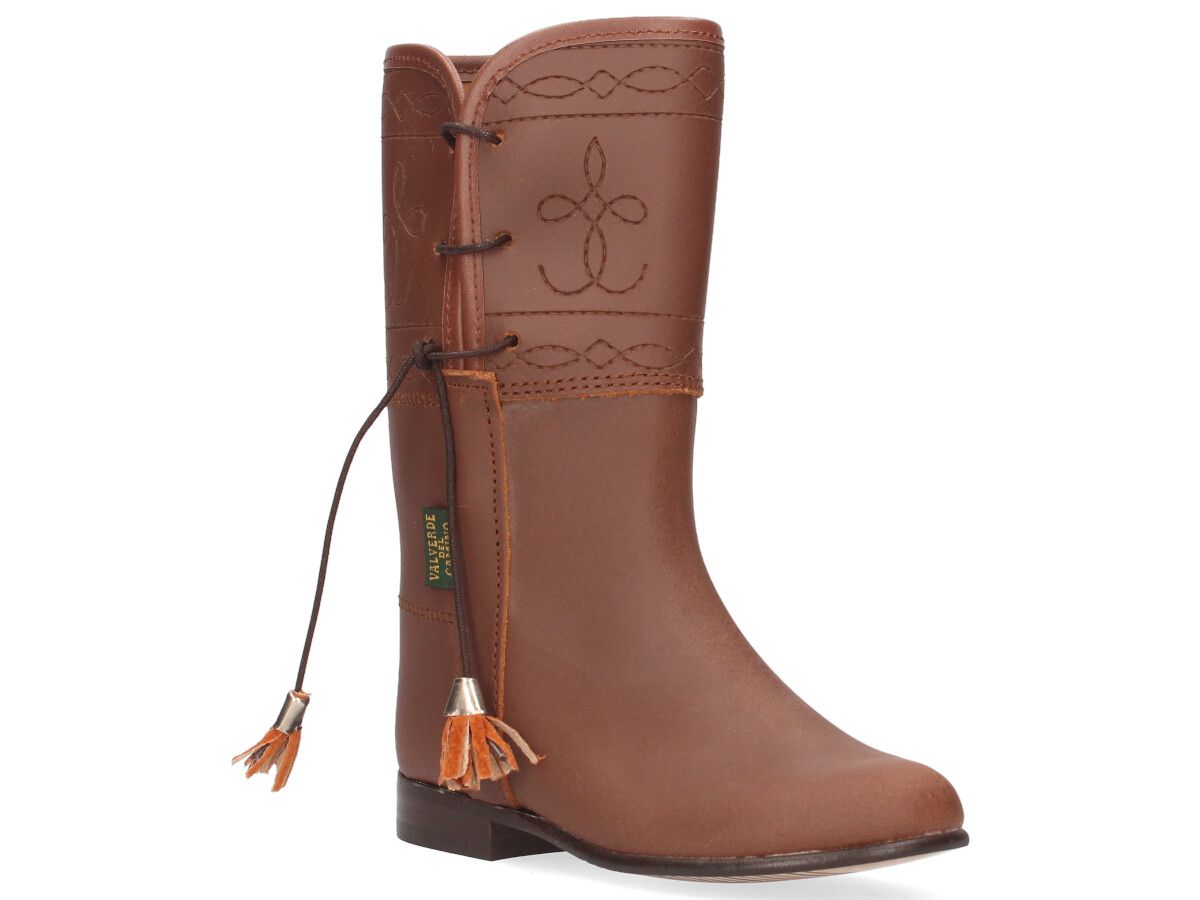 Valverde del Camino open-toed children's boot