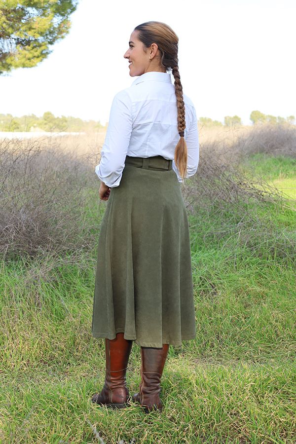 Cassandra Green Skirt