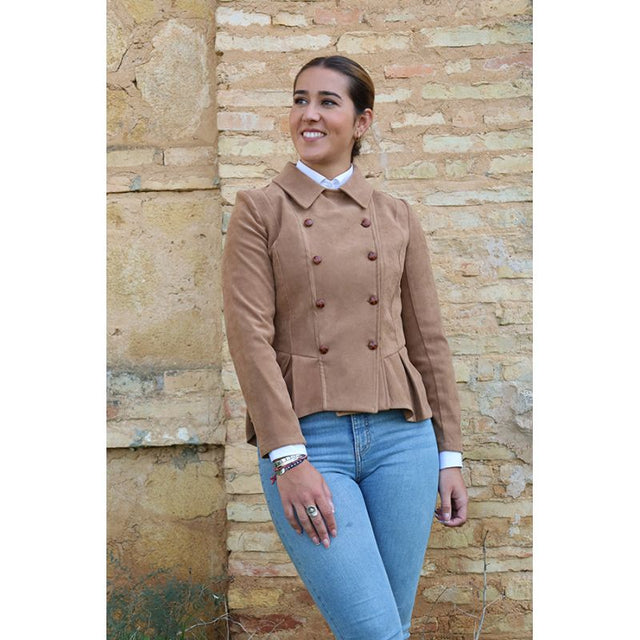 Paris Camel Suede Jacket