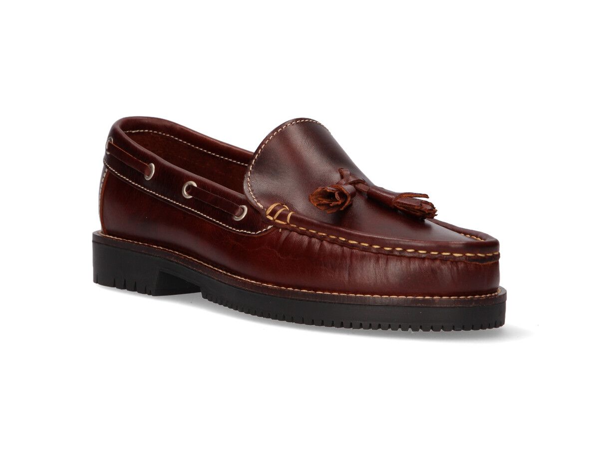 Brown Tassel Loafer