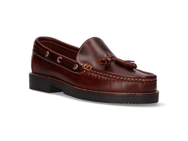 Brown Tassel Loafer