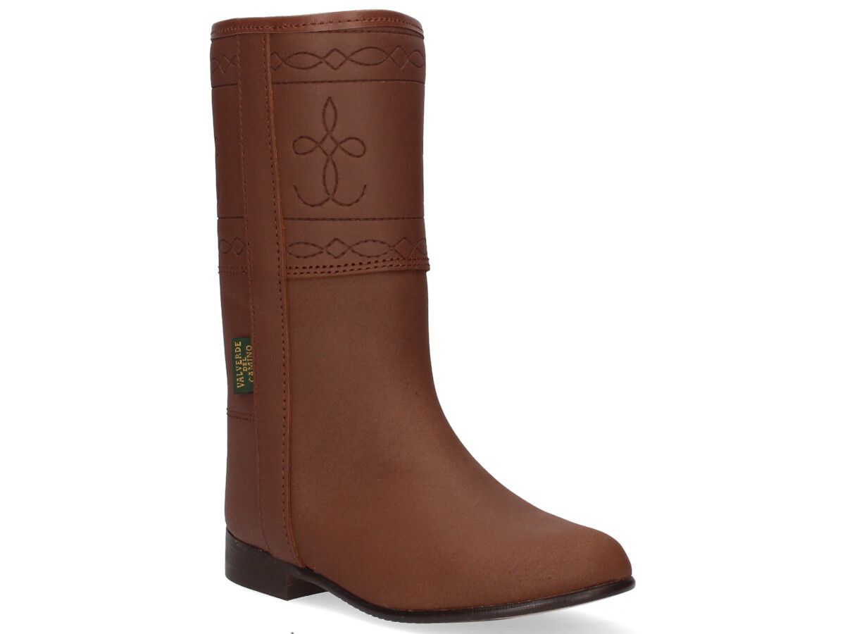 Valverde del Camino children's zippered boot