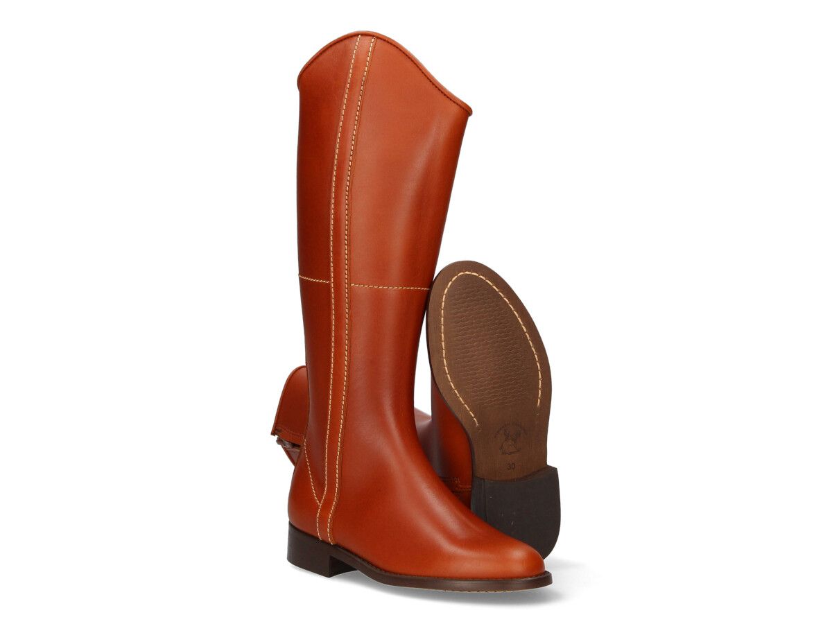 Botte d'équitation naturelle pour enfants Valverde del Camino