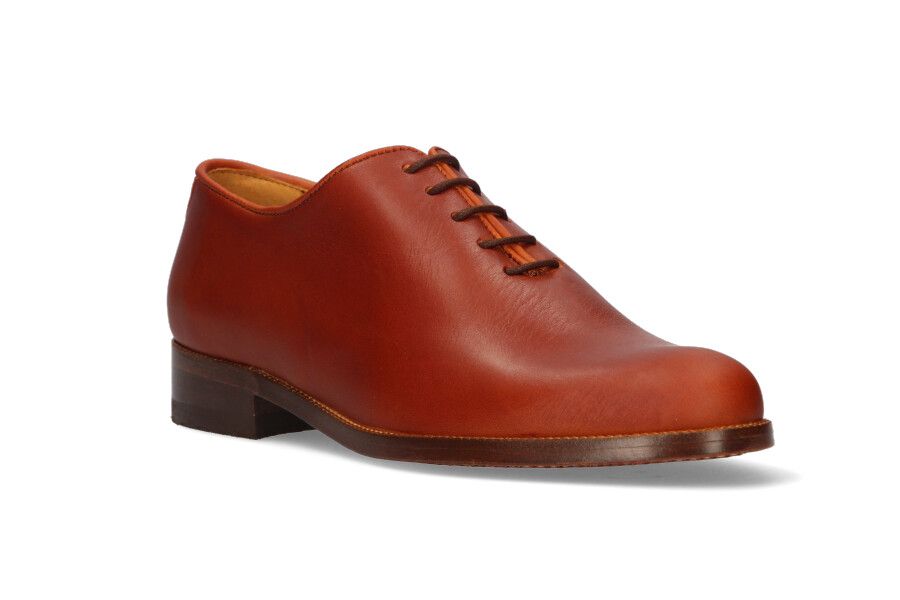 Calfskin Gaiter Shoe Hazelnut Valverde del Camino