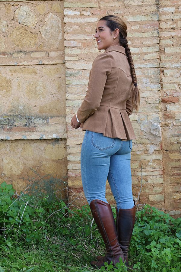 Paris Camel Suede Jacket