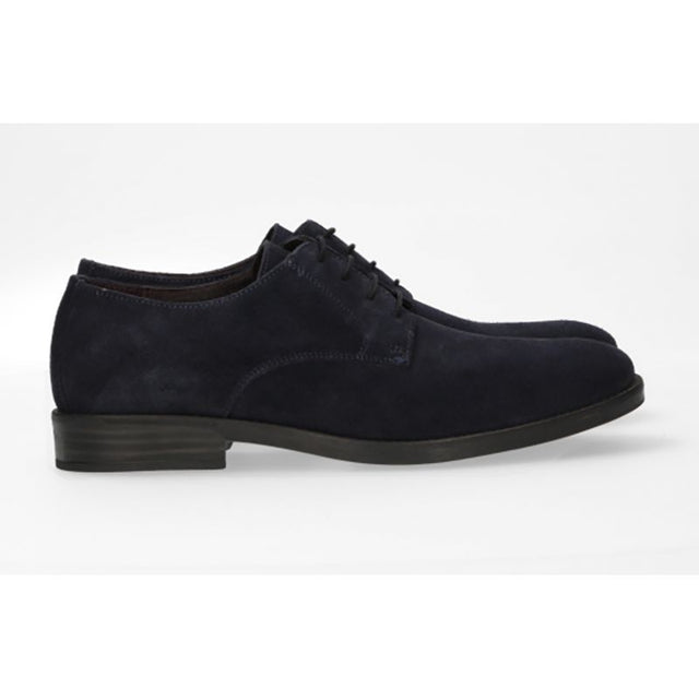Marine Suede Lace-Up Shoe