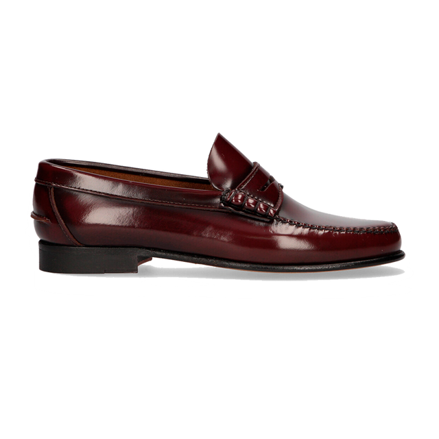MOCASÍN ANTIFAZ BURDEOS