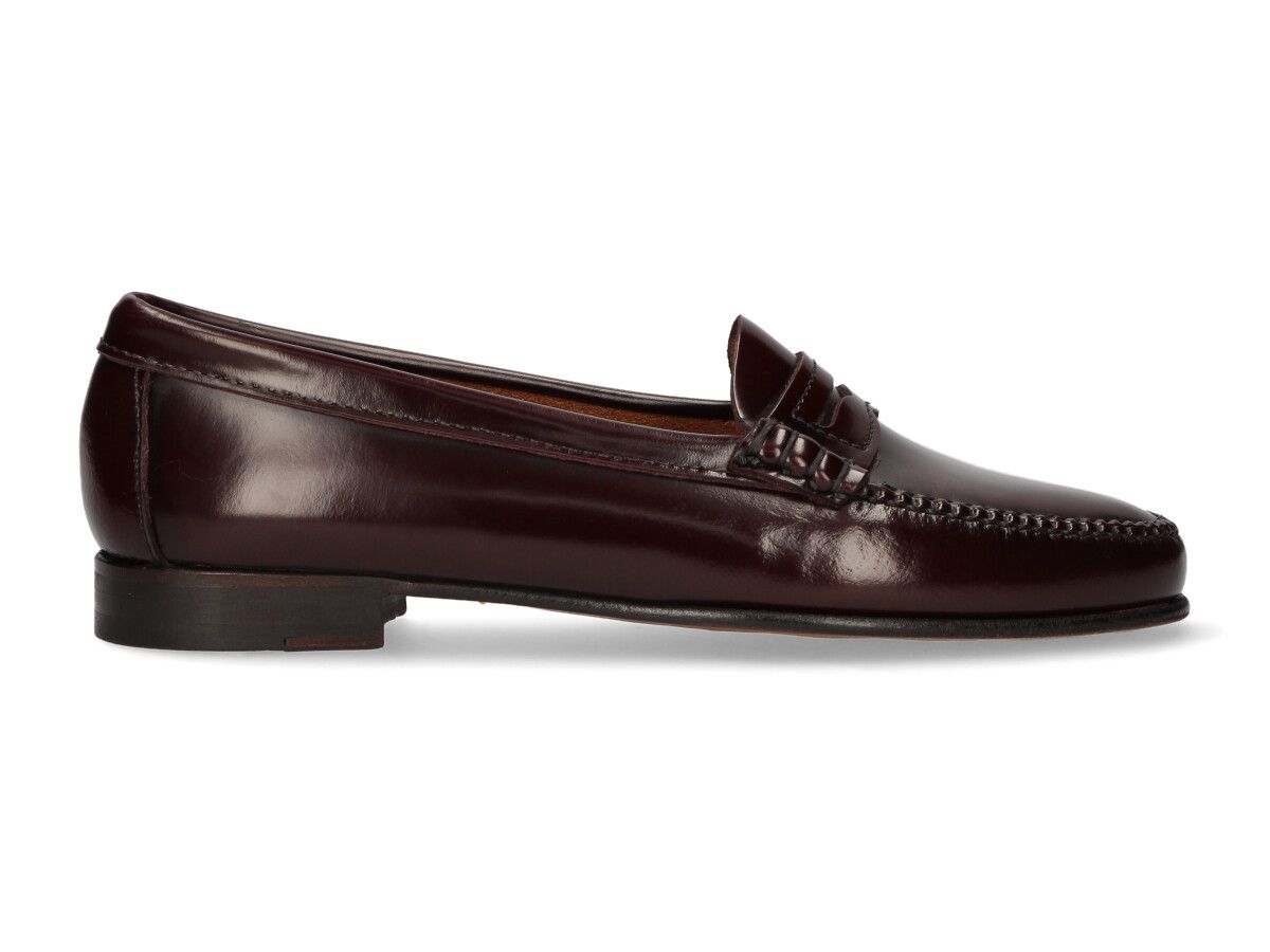 Burgundy Masked Ladies Moccasin