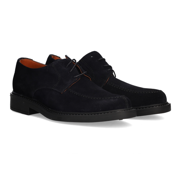 BLUCHER BORDON NAVY NUBUCK