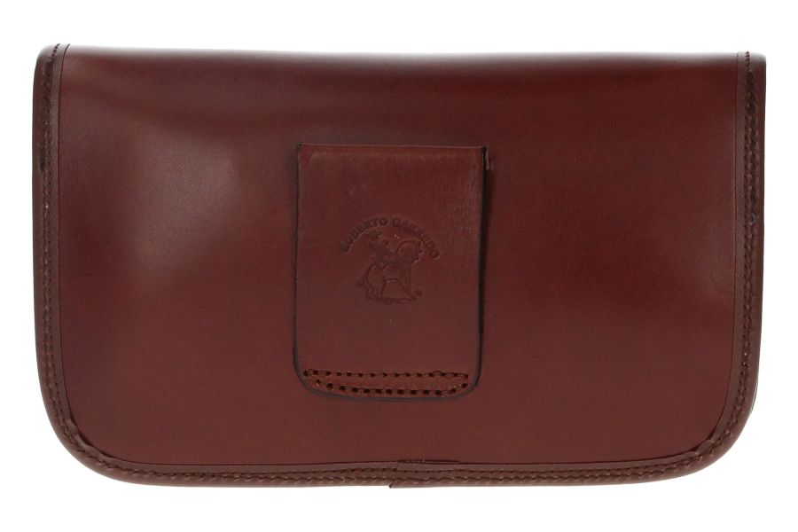 Rociero Bag Embroidered Leather White Valverde del Camino