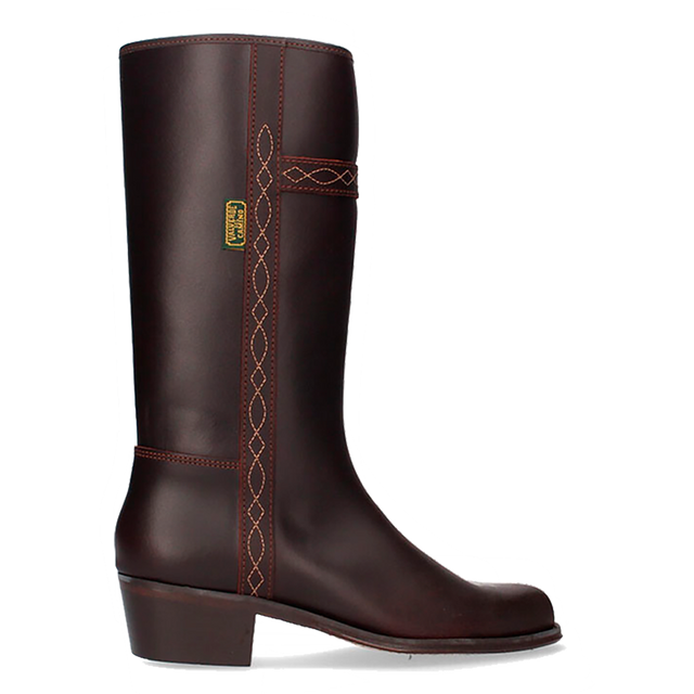 Botte de cowboy cousue Valverde del Camino