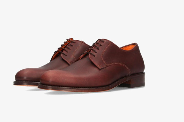 Dark calfskin gaiter Blucher Valverde del Camino