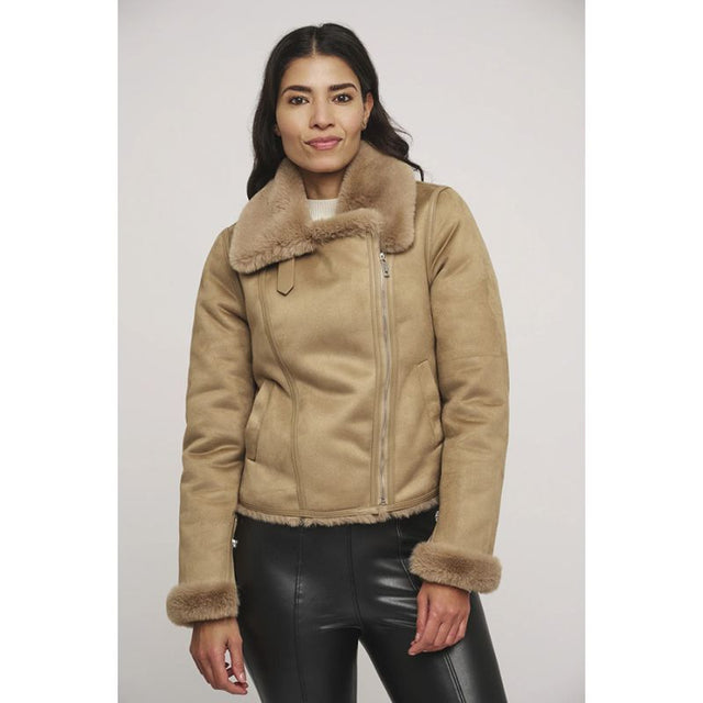 Sand Sheepskin Jacket