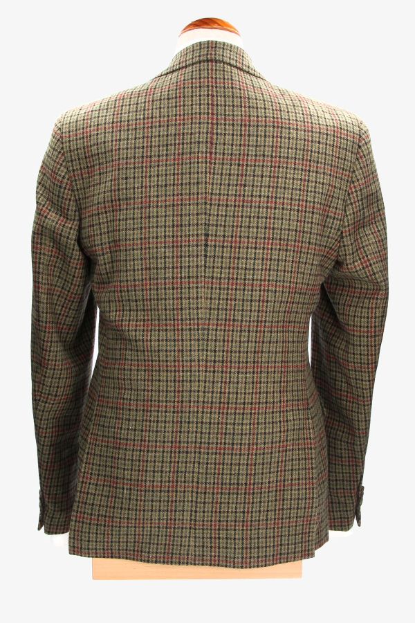 Tuscany Green Checkered Blazer