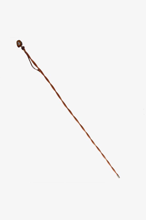 Virgin of Rocío Handle Braided Whip